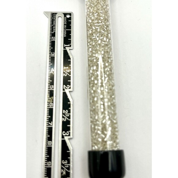 Beader's Paradise Other - Beader's Paradise Czech Glass Beads Sead Beads Crystal S/L LTX37 White Clear